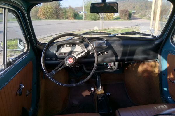 Fiat 500 Cinquecento mit Faltdach